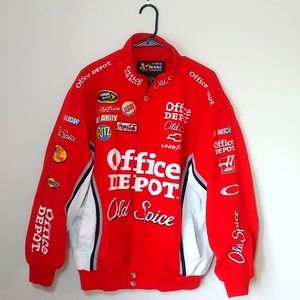 Vintage NASCAR Racing Jacket Size Lg